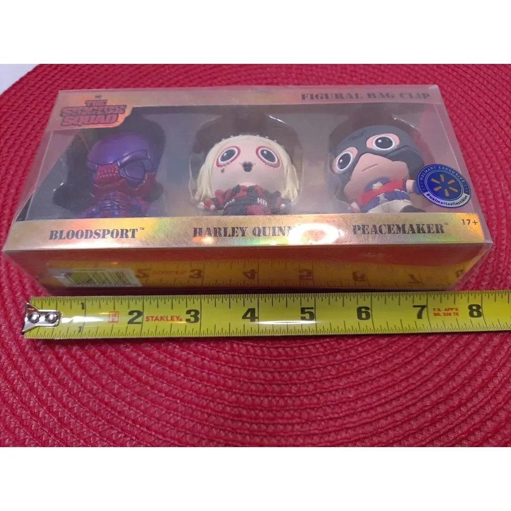 The‎ Suicide Squad -Walmart Exclusive -Figural Bag Clip- Set of 3